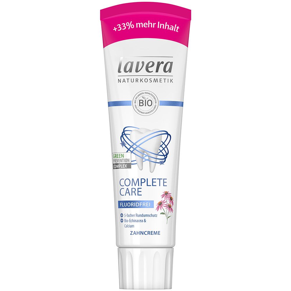LAVERA Dentifrice Complete Care sans fluorure Overfil
