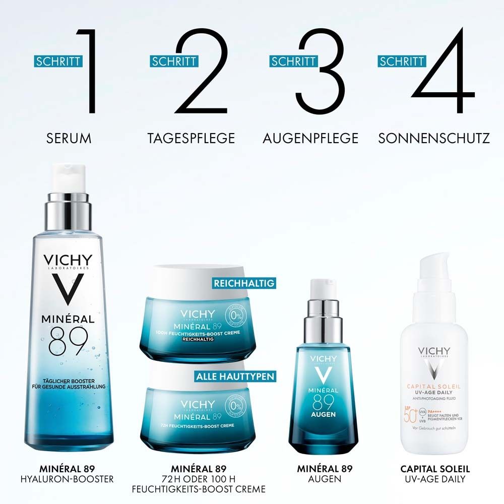 VICHY Minéral 89 Hyaluron-Boost mit Sofort-Effekt