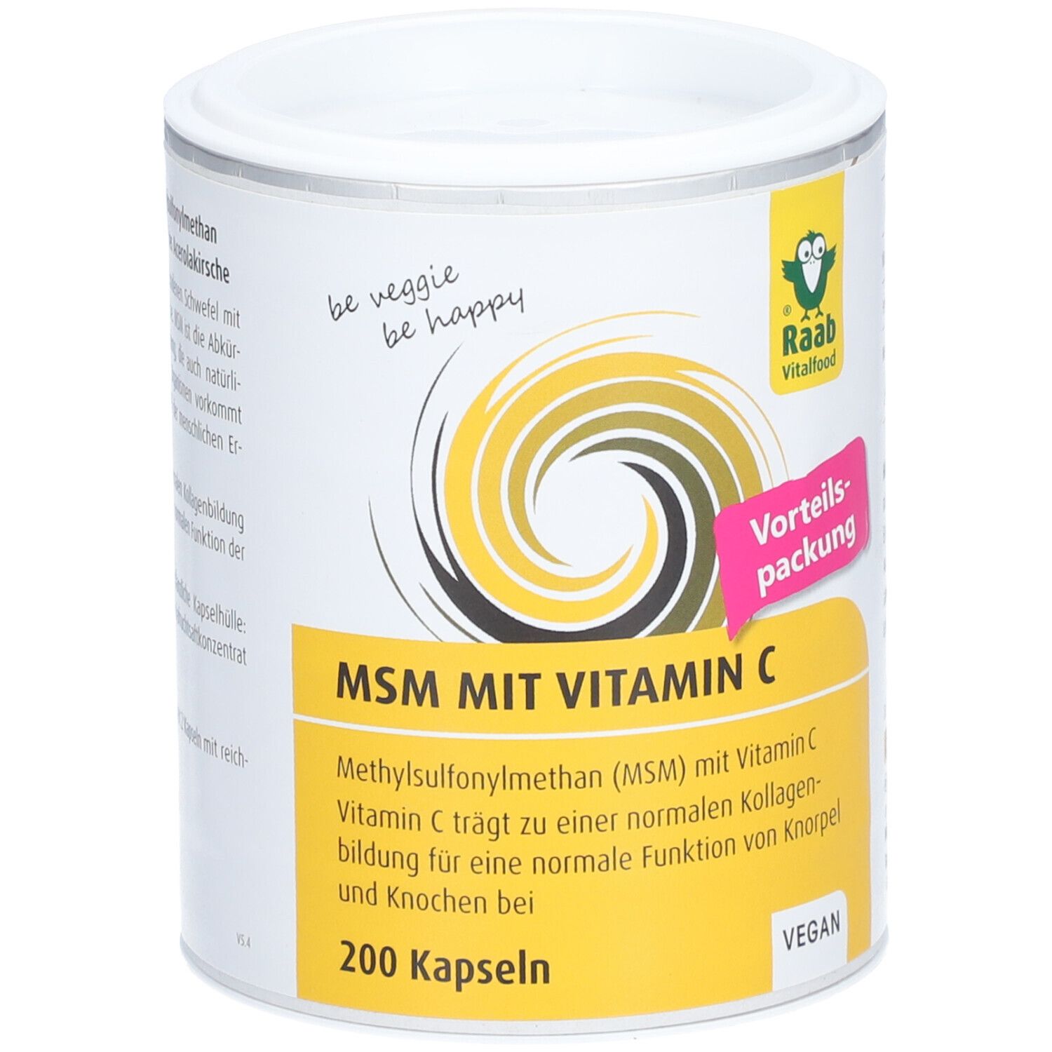 Raab® Vitalfood MSM mit Vitamin C
