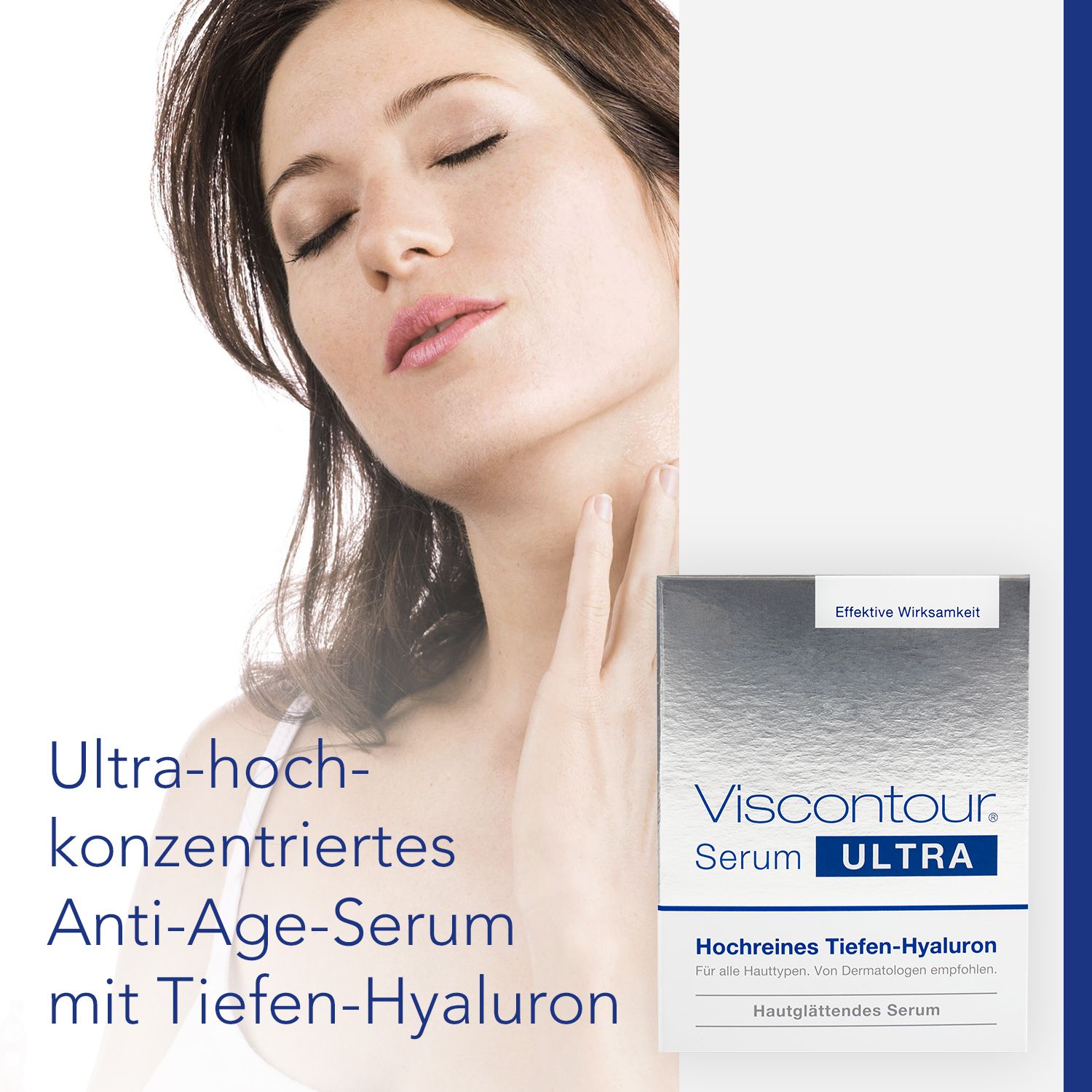 Viscontour® Serum Ultra 20 Ampullen mit Tiefen-Hyaluron