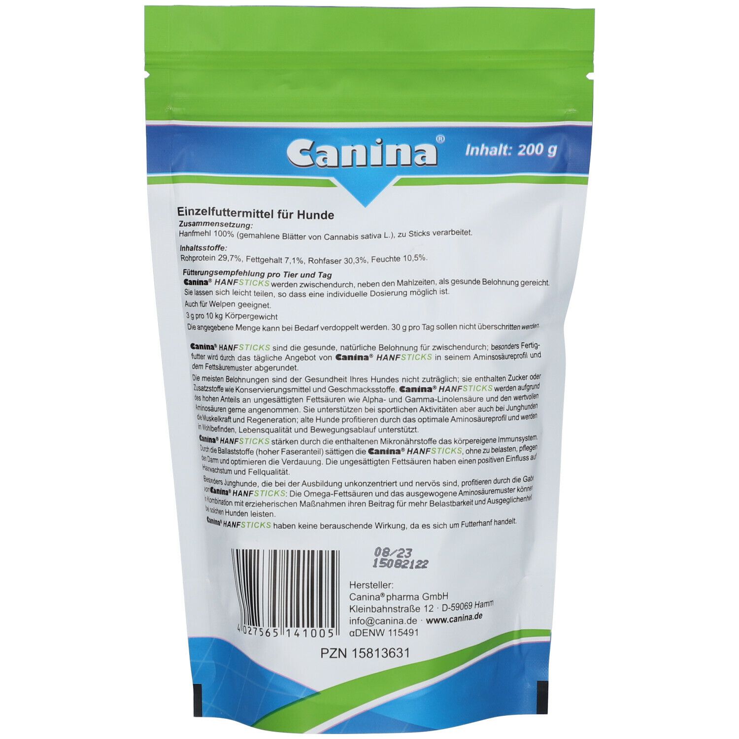 Canina® STICKS CHANVRE