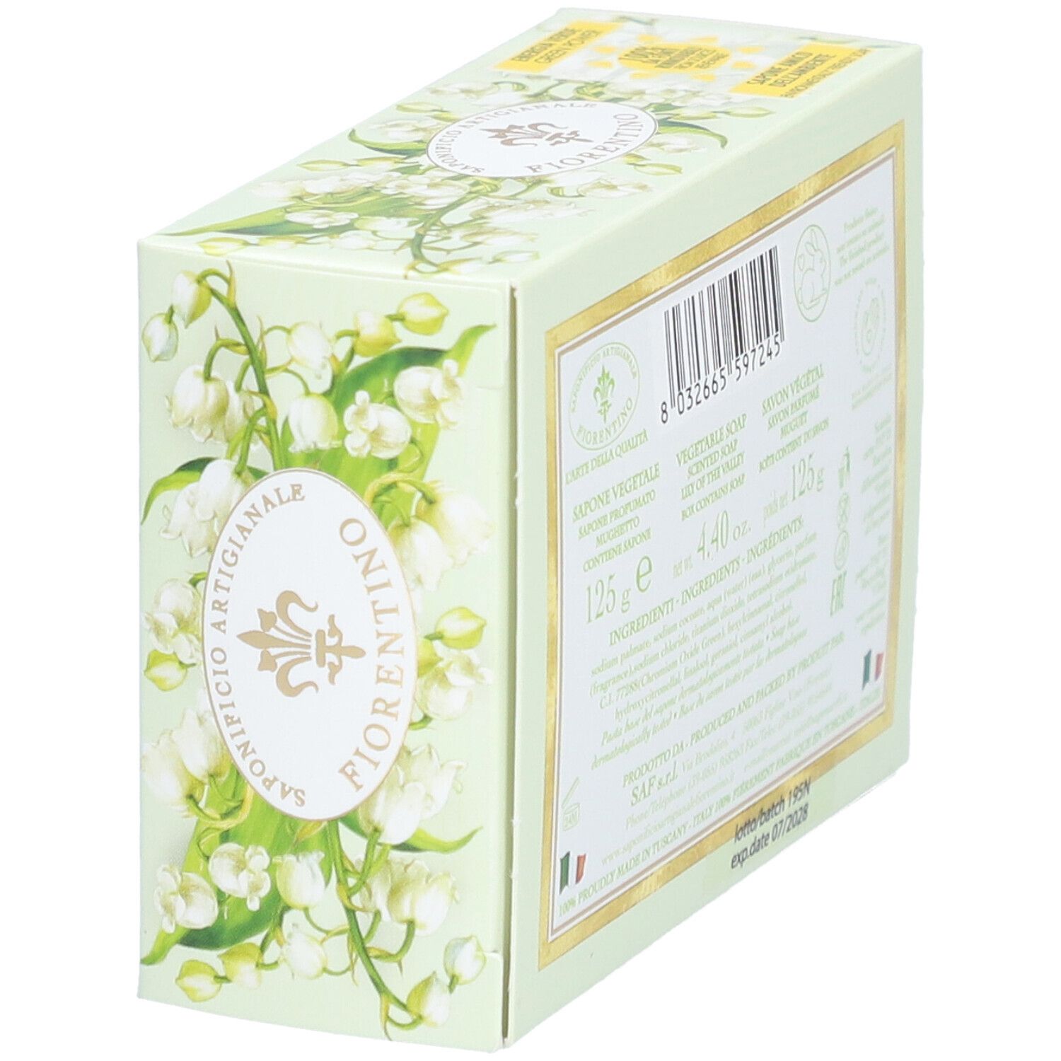 FIRENZE Savon parfumé au muguet