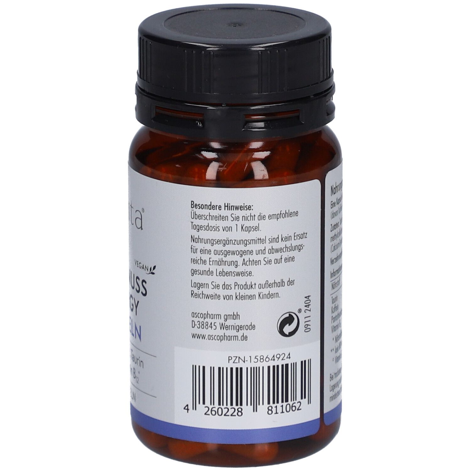 SOVITA noix de kola energy capsules