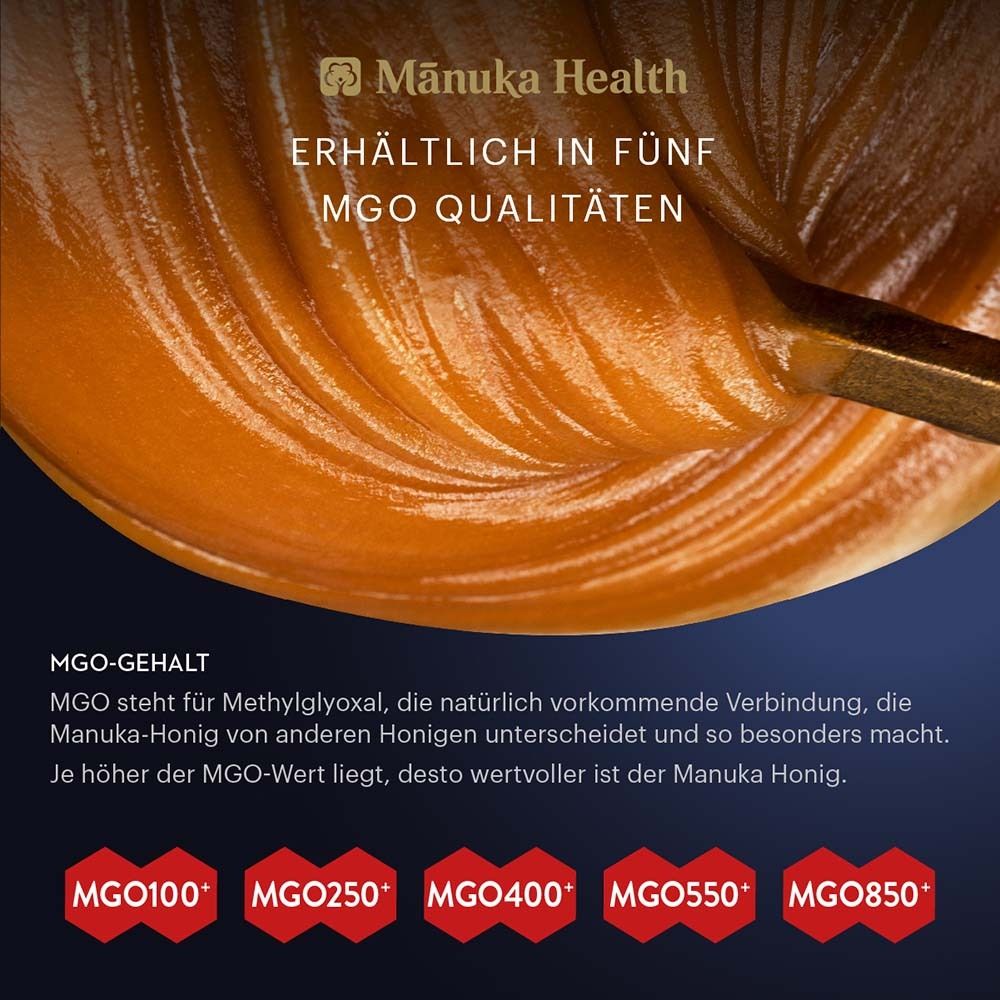 MANUKA HEALTH MGO™ 100+ Manuka-Miel