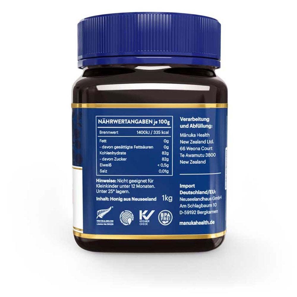 MANUKA HEALTH MGO 250+ Miel de Manuka