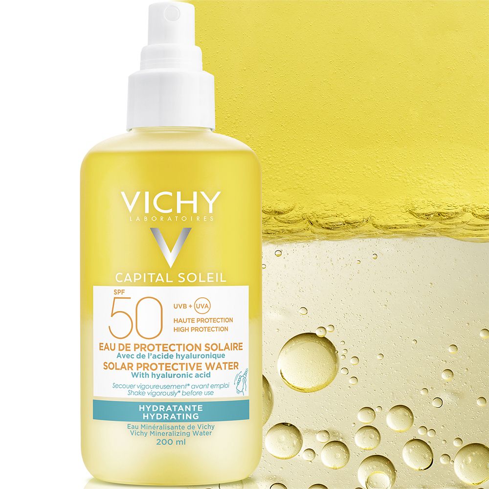 VICHY CAPITAL SOLEIL Eau de Protection Solaire - Hydratante SPF50