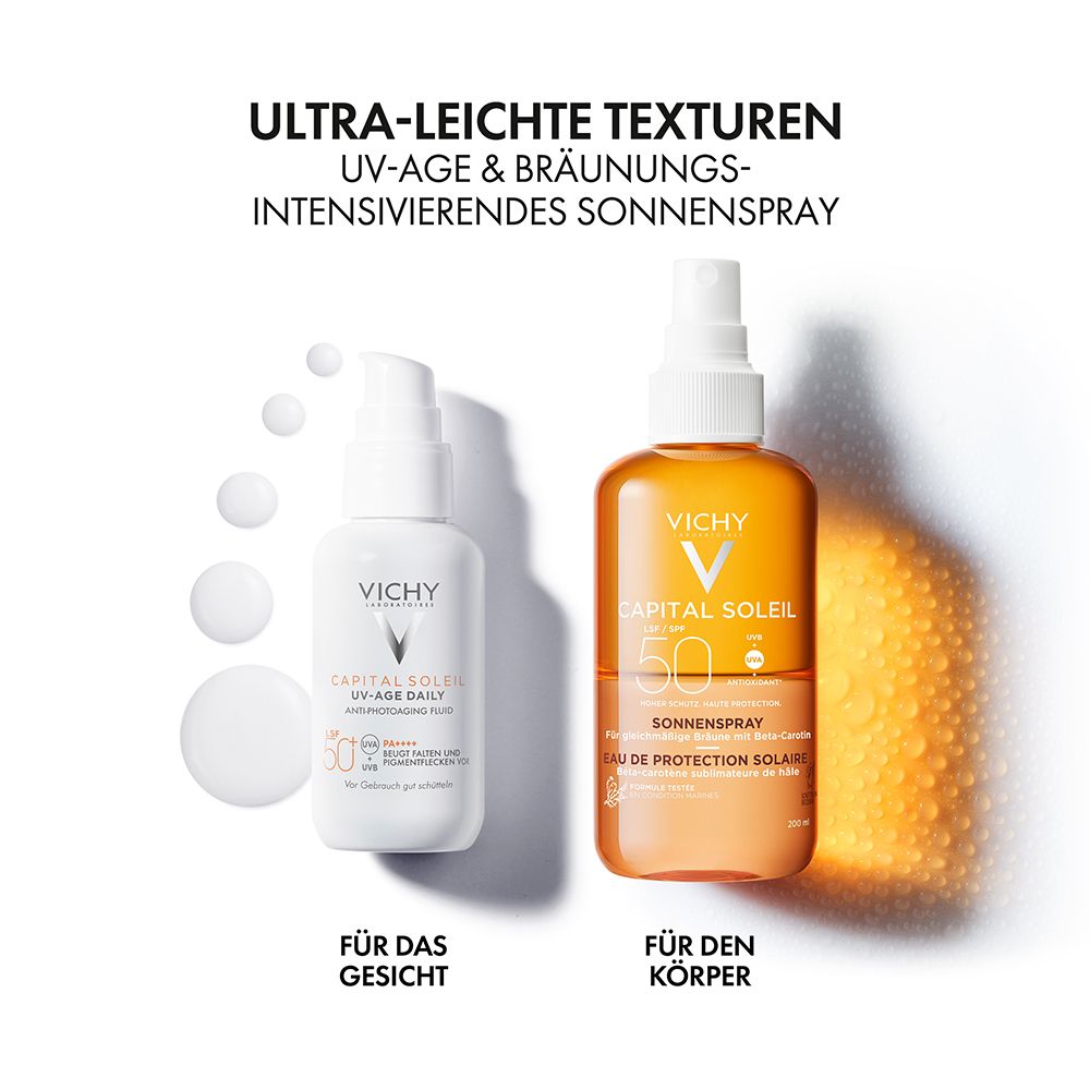 Vichy Capital Soleil Bräunungsintensivierendes Sonnenspray LSF 50