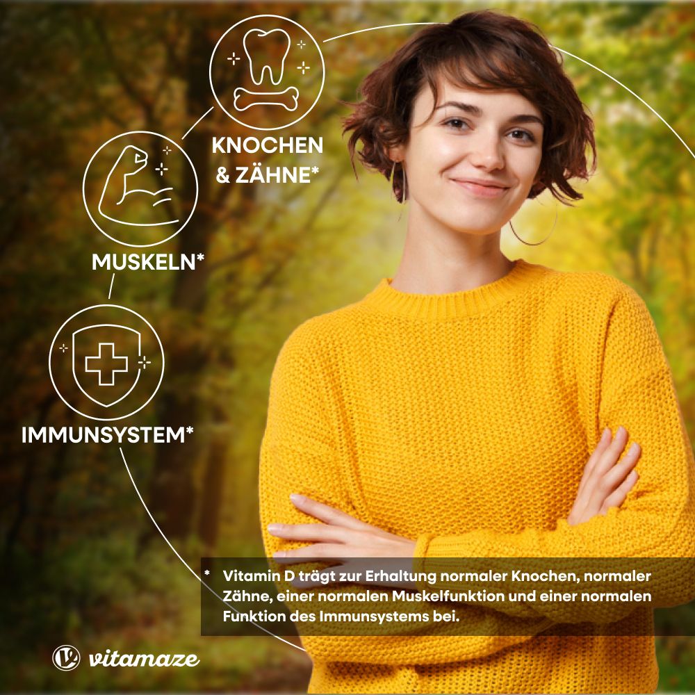 Vitamaze Vitamin D3 1.000 I.E. hochdosiert