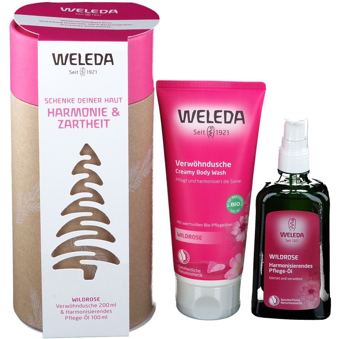 Wildrose Geschenkset Harmonie & Zartheit