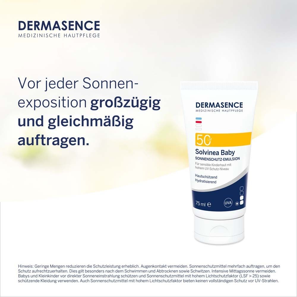 DERMASENCE Solvinea Baby Crème LSF 50