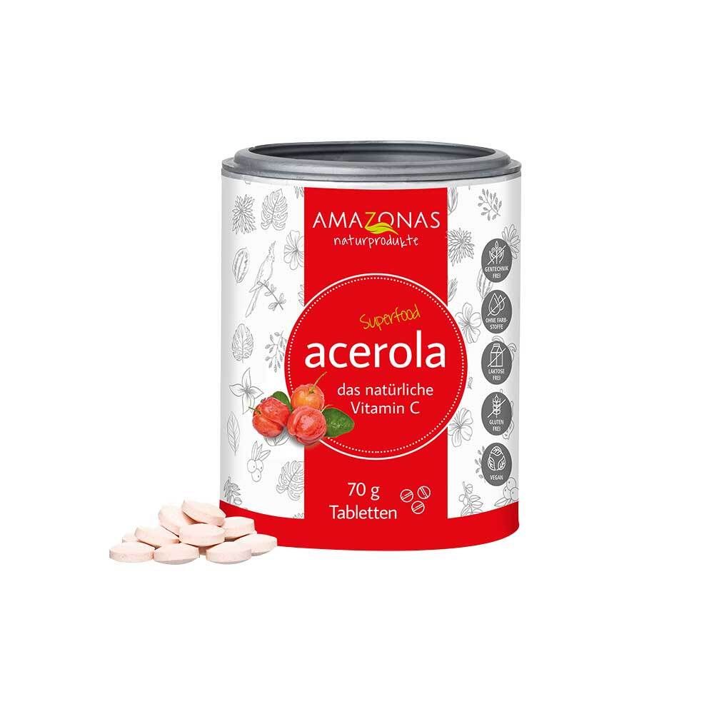 ACEROLA Pastilles sans sucre ajouté