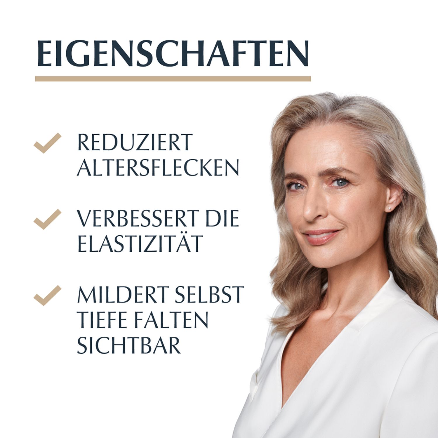 Eucerin®HYALURON-FILLER + ELASTICITY 3D Serum – Anti-Aging Serum für reife Haut – Hautpflege gegen Altersflecken und Falten