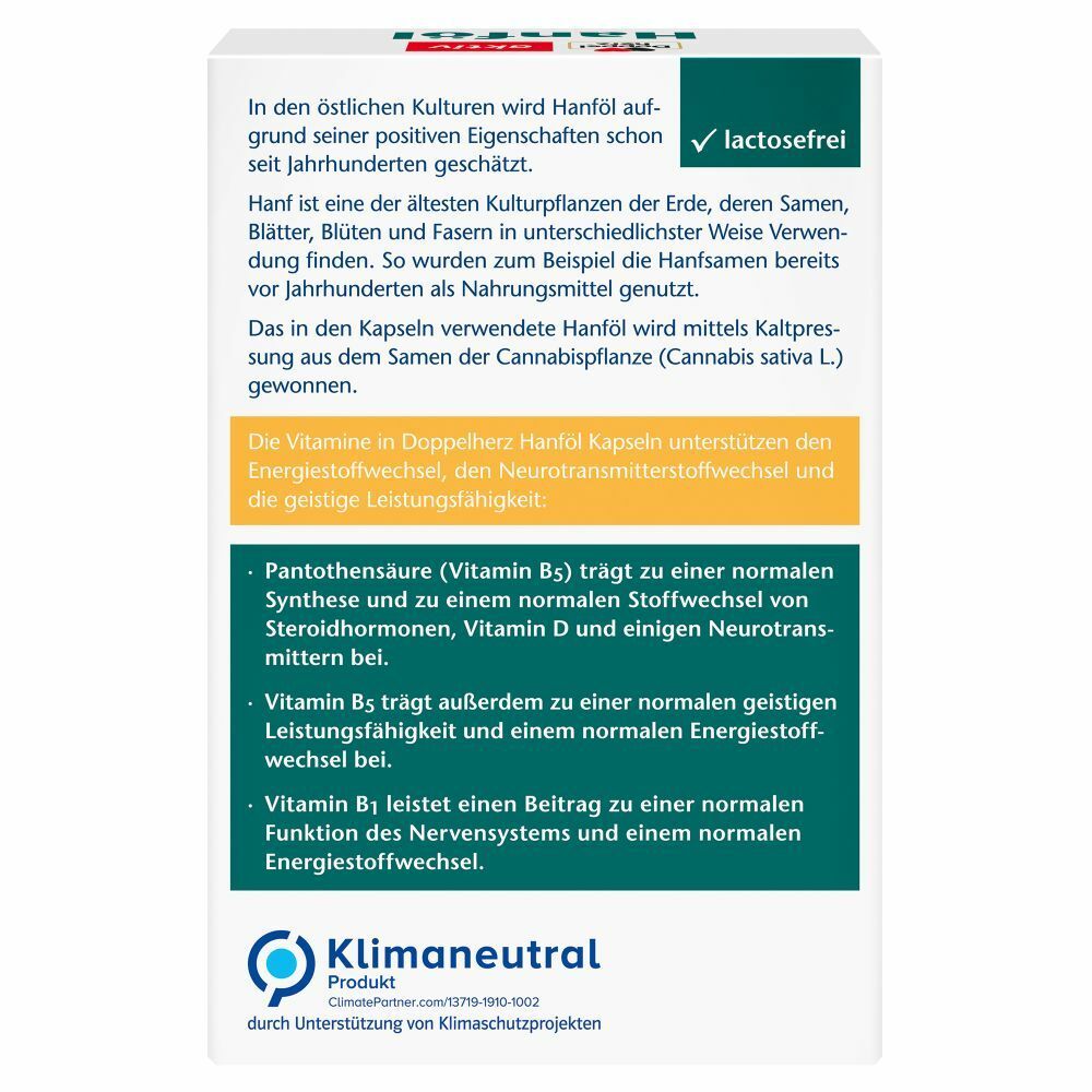 Doppelherz Hanföl