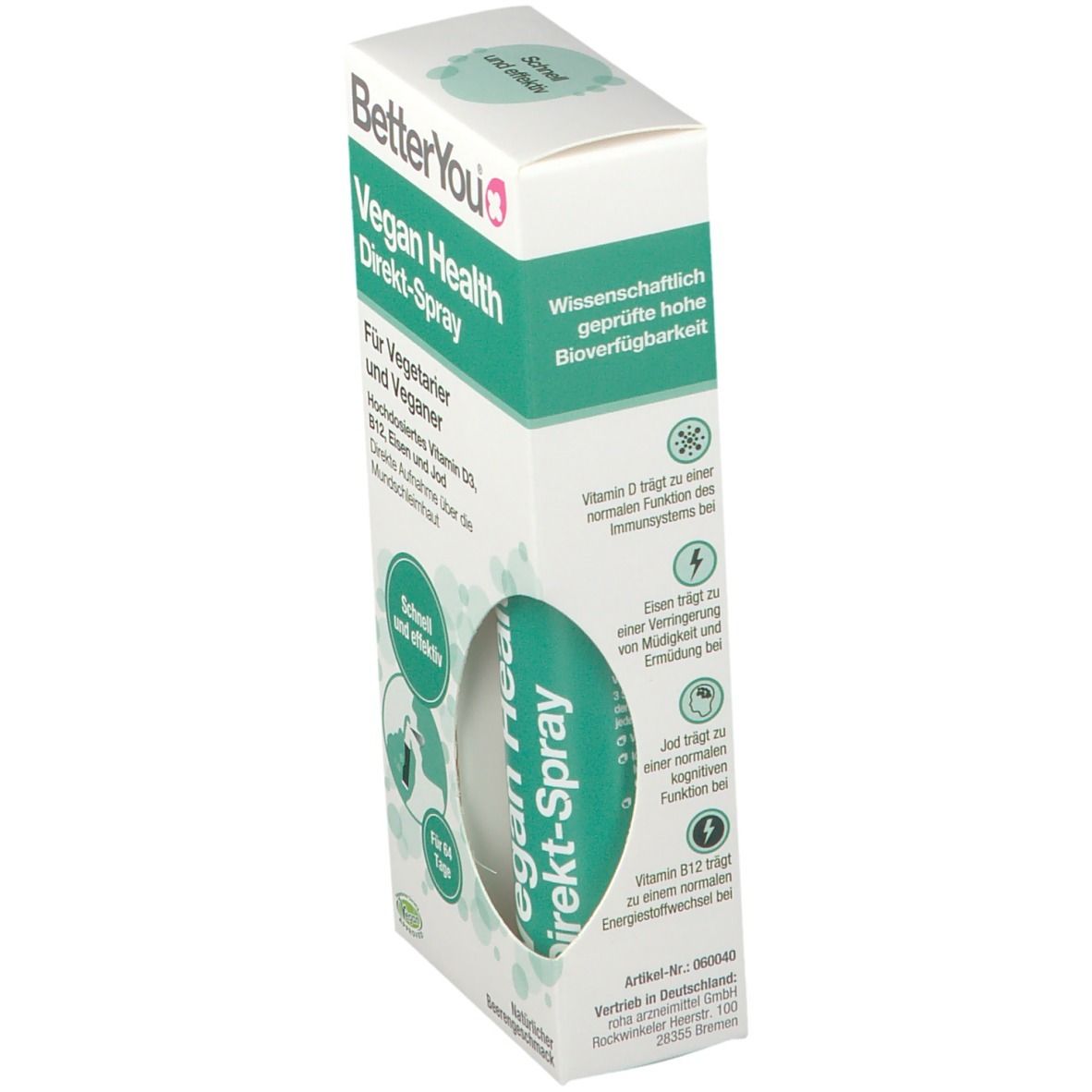 BetterYou® Vegan Health Direct Spray