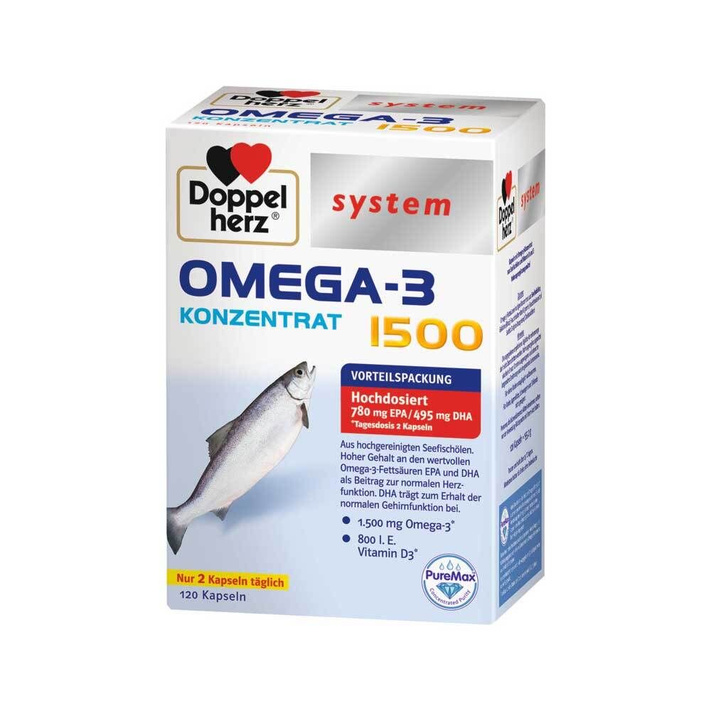 Doppelherz® system OMEGA-3 KONZENTRAT 1500 hochdosiert