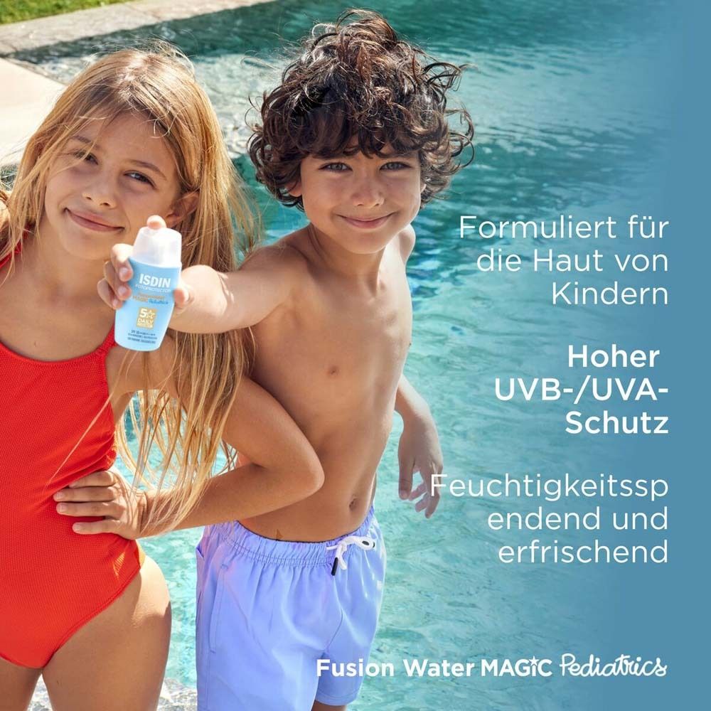 ISDIN Pediatrics FusionWater Magic LSF50 Kinder Sonnencreme für das Gesicht