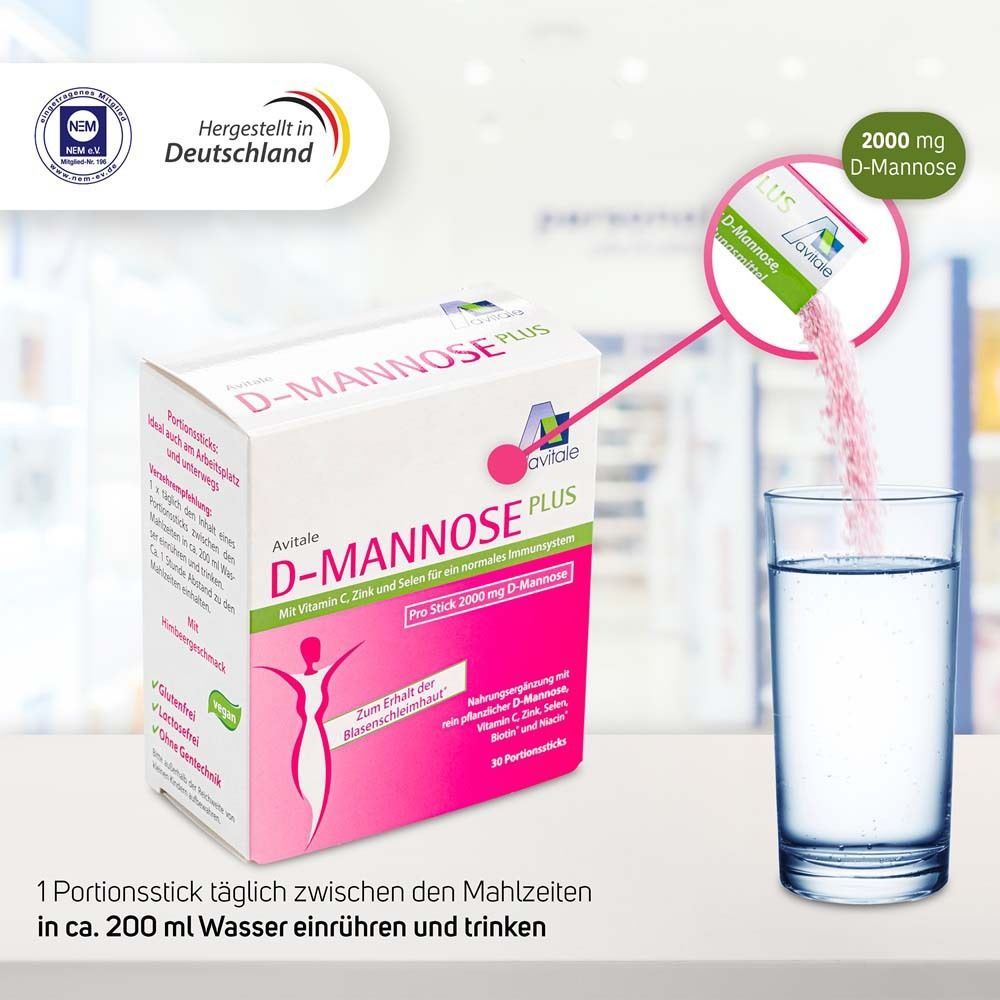 Avitale D-Mannose Plus 2000 mg