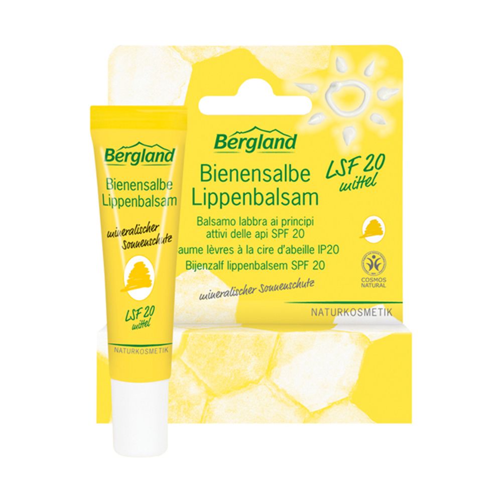 Bergland Bee Balm Baume à lèvres SPF 20