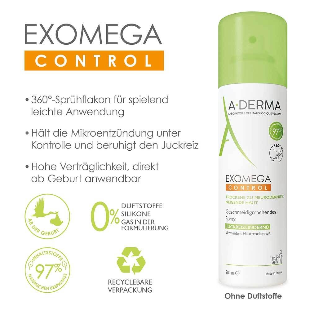 A-DERMA EXOMEGA CONTROL Spray lissant