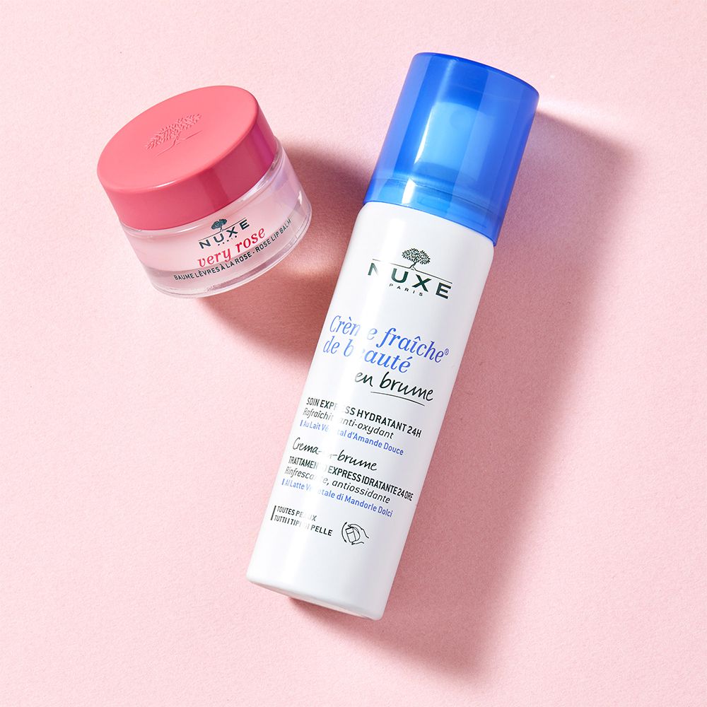 NUXE Very Rose milde Reinigungsmilch zur sanften gesichtsreinigung und Make-up Entfernung im Gesicht und Augenbereich bei empfindlicher, trockener Haut