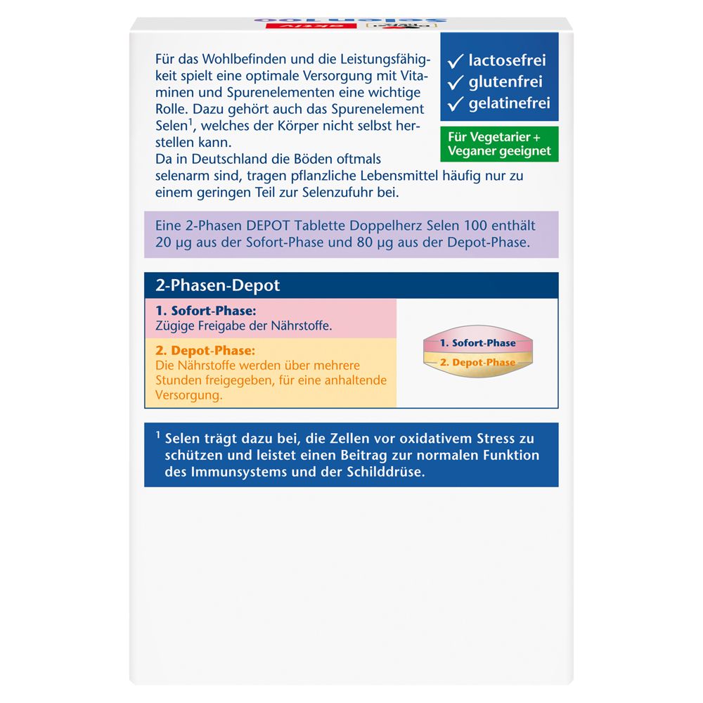 Doppelherz® aktiv Sélénium 100 DEPOT