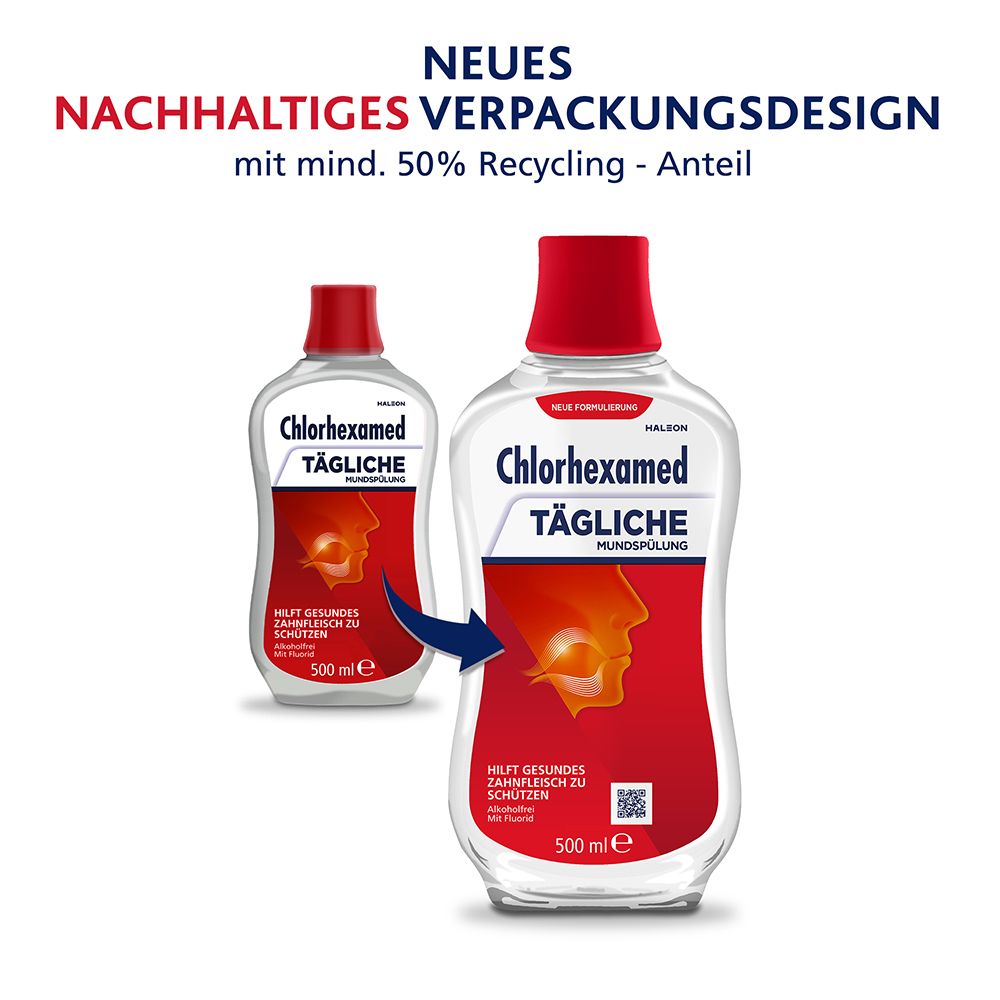Chlorhexamed Tägliche Mundspülung mit Chlorhexidin (0,06 %)