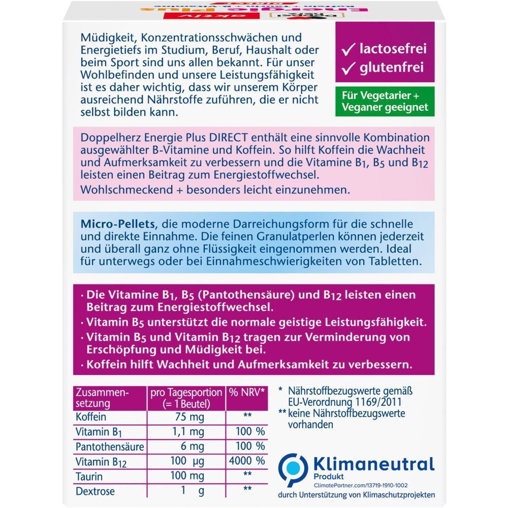 Doppelherz® aktiv Energie Plus DIRECT