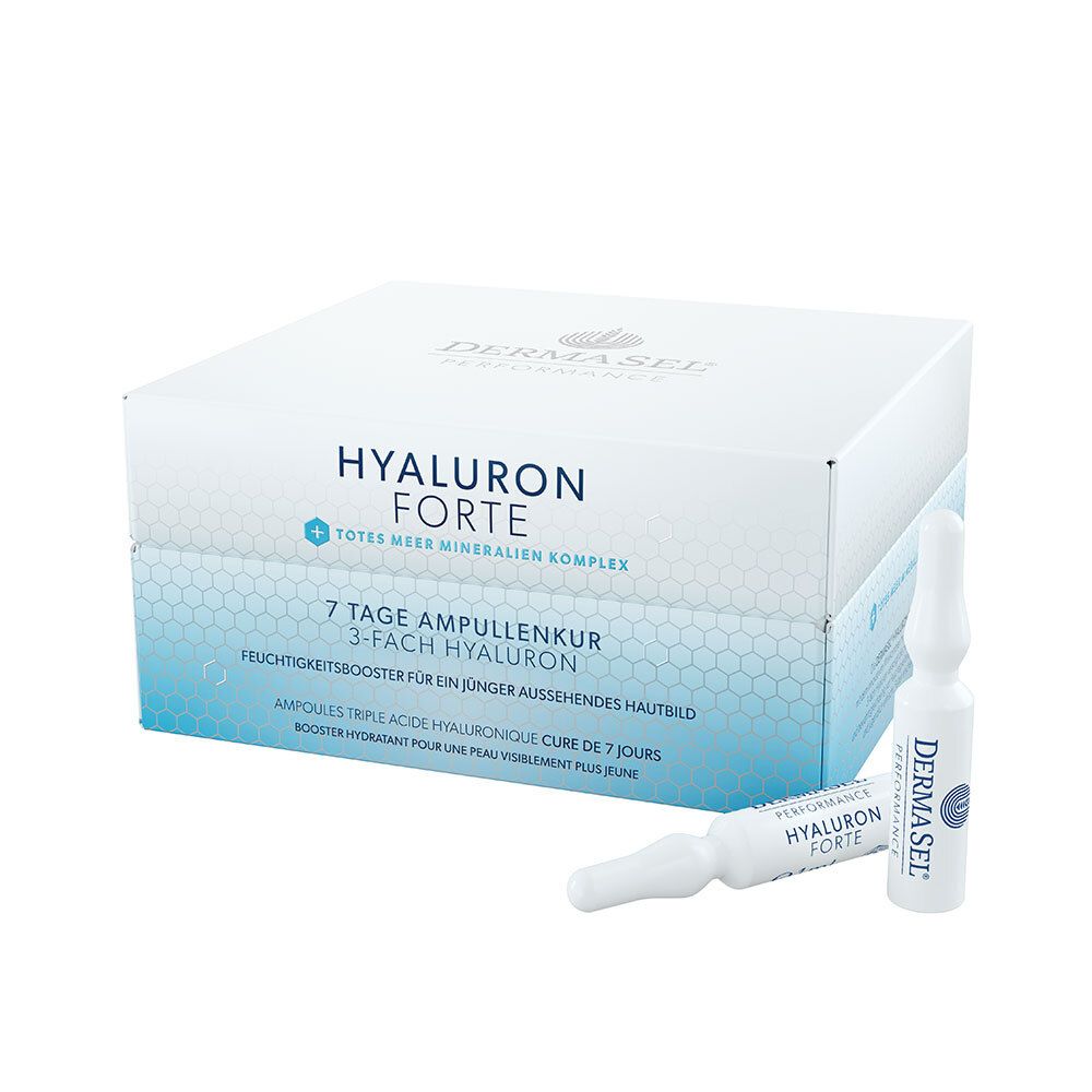 DermaSel® Hyaluron Forte 7 Tage Ampullenkur