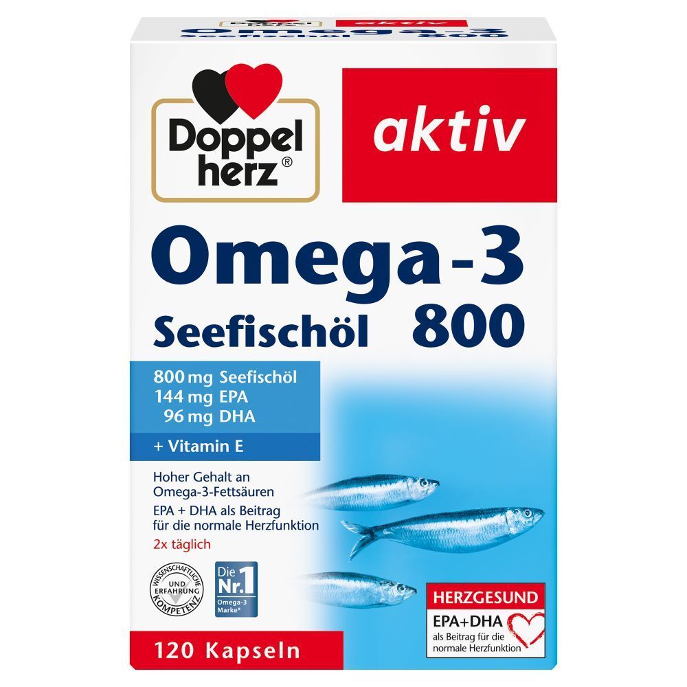 Doppelherz® aktiv Omega-3 Huile poisson 800