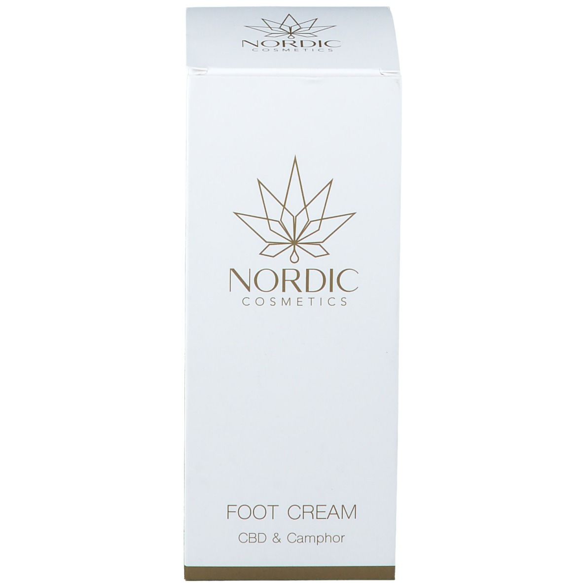 Nordic Cosmetics Fußcreme CBD + Kampfer