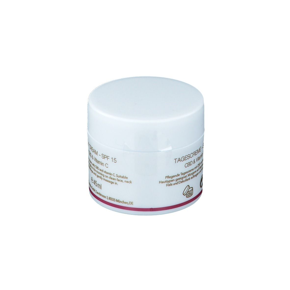 Nordic Cosmetics Tagescreme LSF 15 CBD + Vitamin C