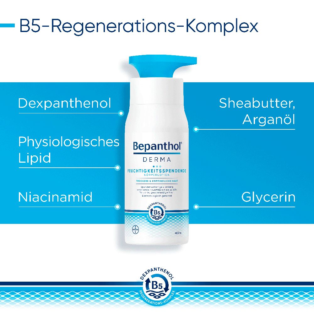 Bepanthol® DERMA Lotion hydratante pour le corps