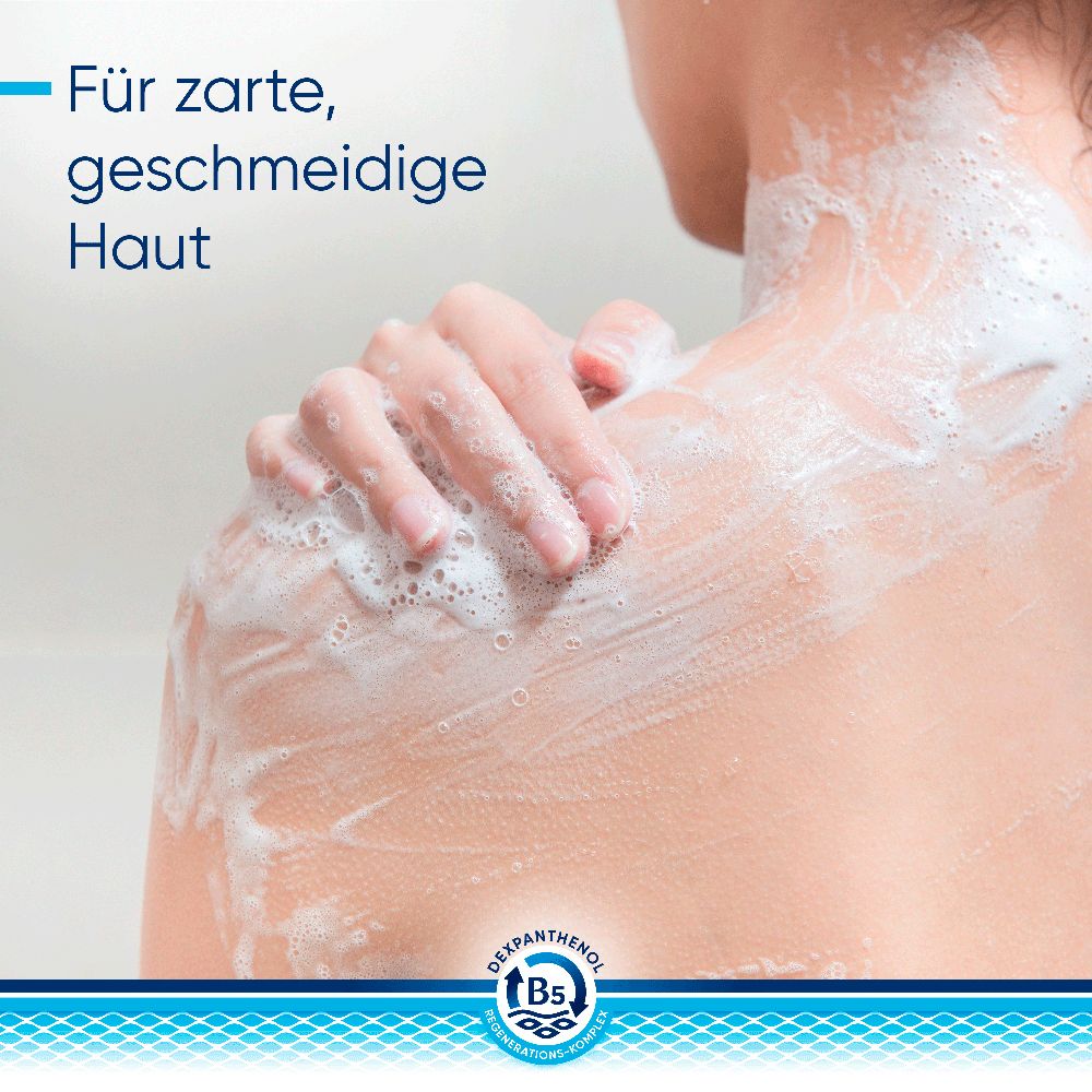 Bepanthol® DERMA Mildes Körperwaschgel, 200 ml Flasche, mildes Duschgel für empfindliche und trockene Haut, dermatologisch getesteter Feuchtigkeitsspender mit Dexpanthenol