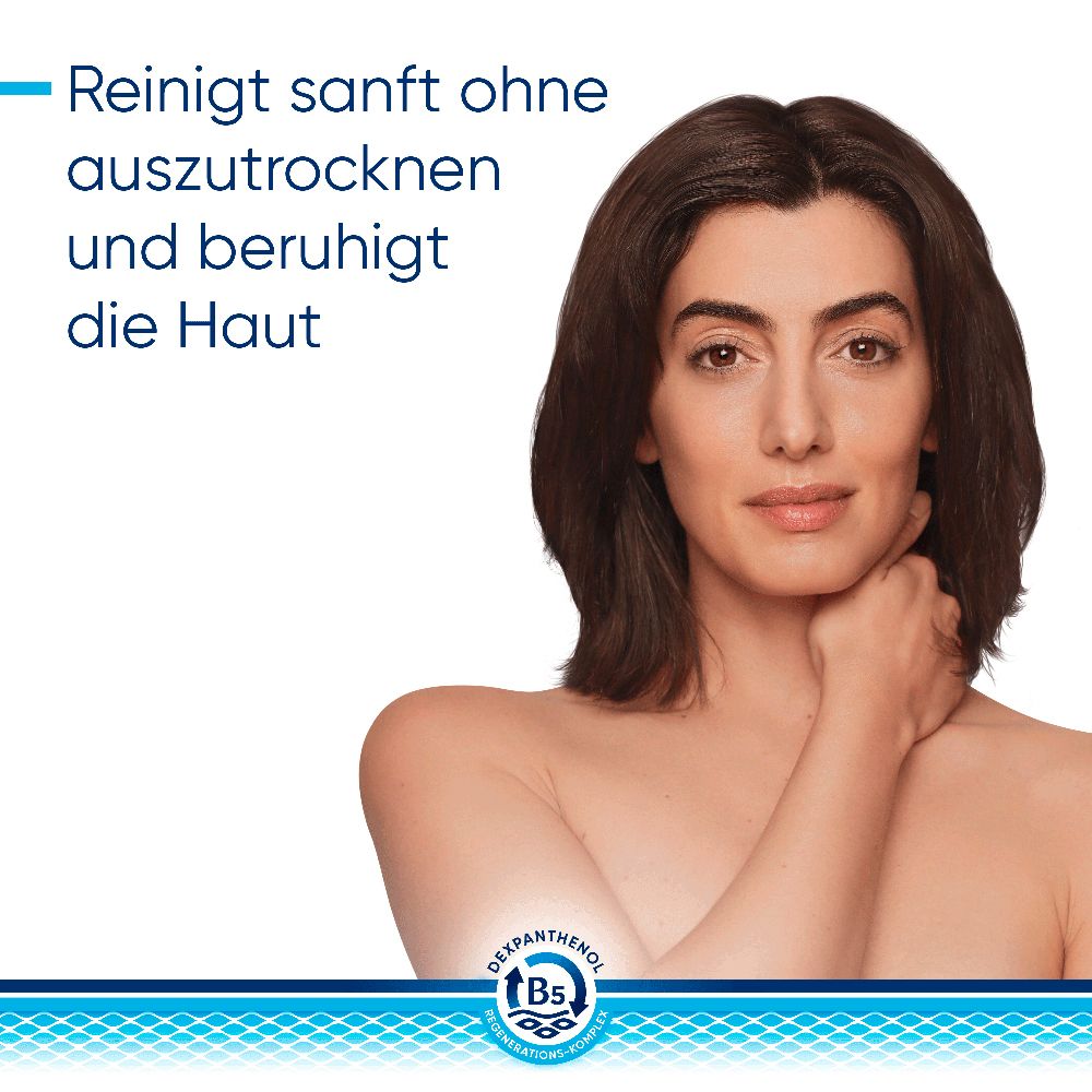 Bepanthol® DERMA Mildes Körperwaschgel, 400 ml Pumpspender, mildes Duschgel für empfindliche und trockene Haut, dermatologisch getesteter Feuchtigkeitsspender mit Dexpanthenol