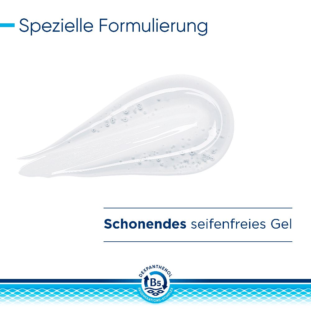 Bepanthol® DERMA Mildes Körperwaschgel, 400 ml Pumpspender, mildes Duschgel für empfindliche und trockene Haut, dermatologisch getesteter Feuchtigkeitsspender mit Dexpanthenol