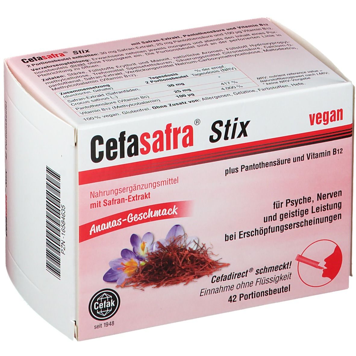 CEFASAFRA® Stix