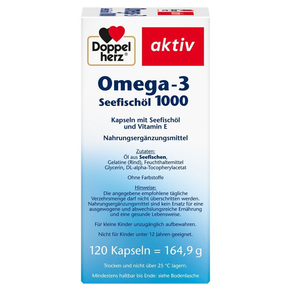 Doppelherz Omega-3 Seefischöl 1000