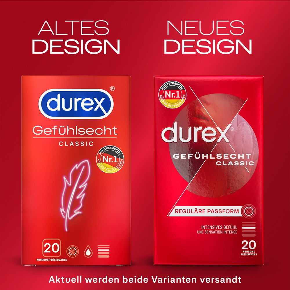 durex® Gefühlsecht Kondome classic