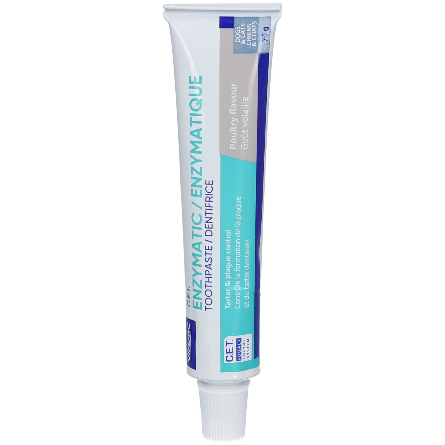 VIRBAC® dentifrice enzymatique goût volaille