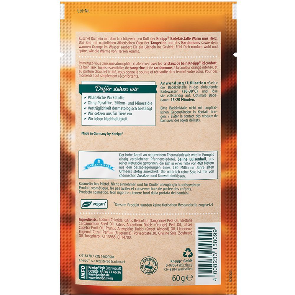 Kneipp® Badekristalle Warm ums Herz