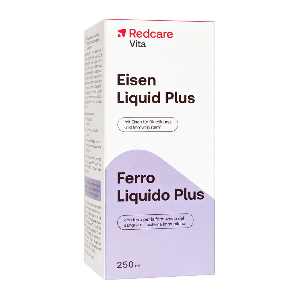 Boîte pour Redcare Eisen Liquid Plus.