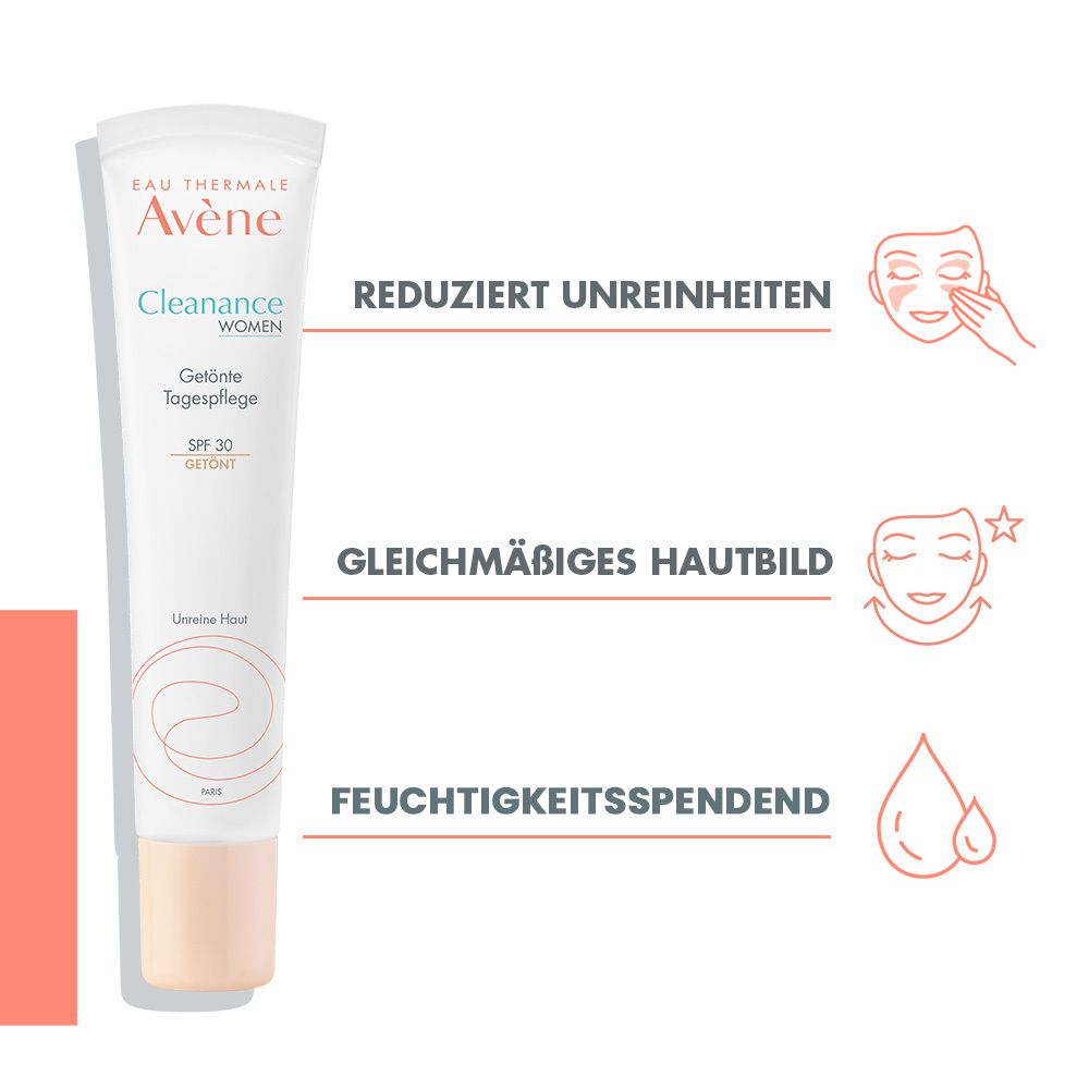 Eau Thermale Avène Cleanance Women getönte Tagespflege