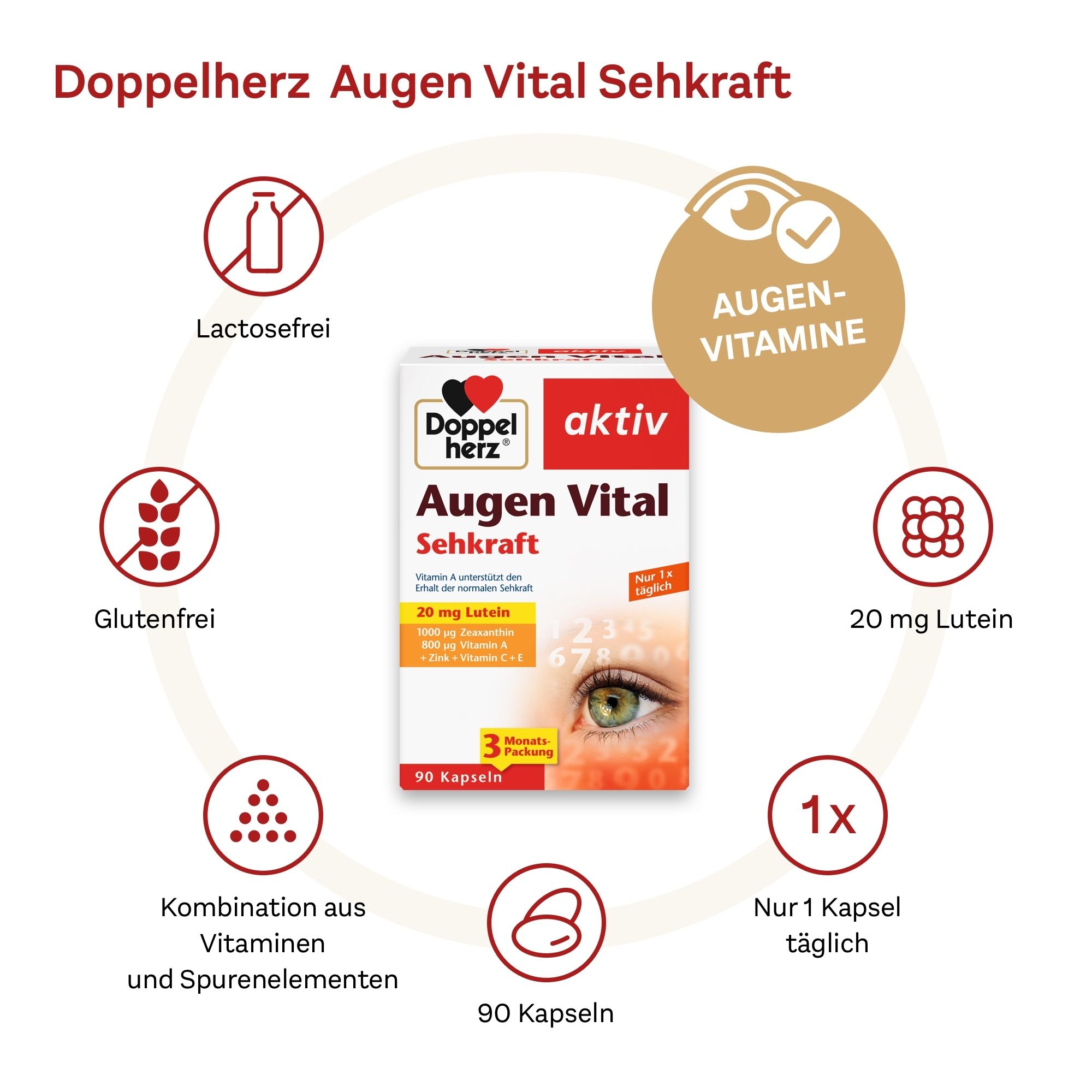 Doppelherz® Augen Vital Sehkraft