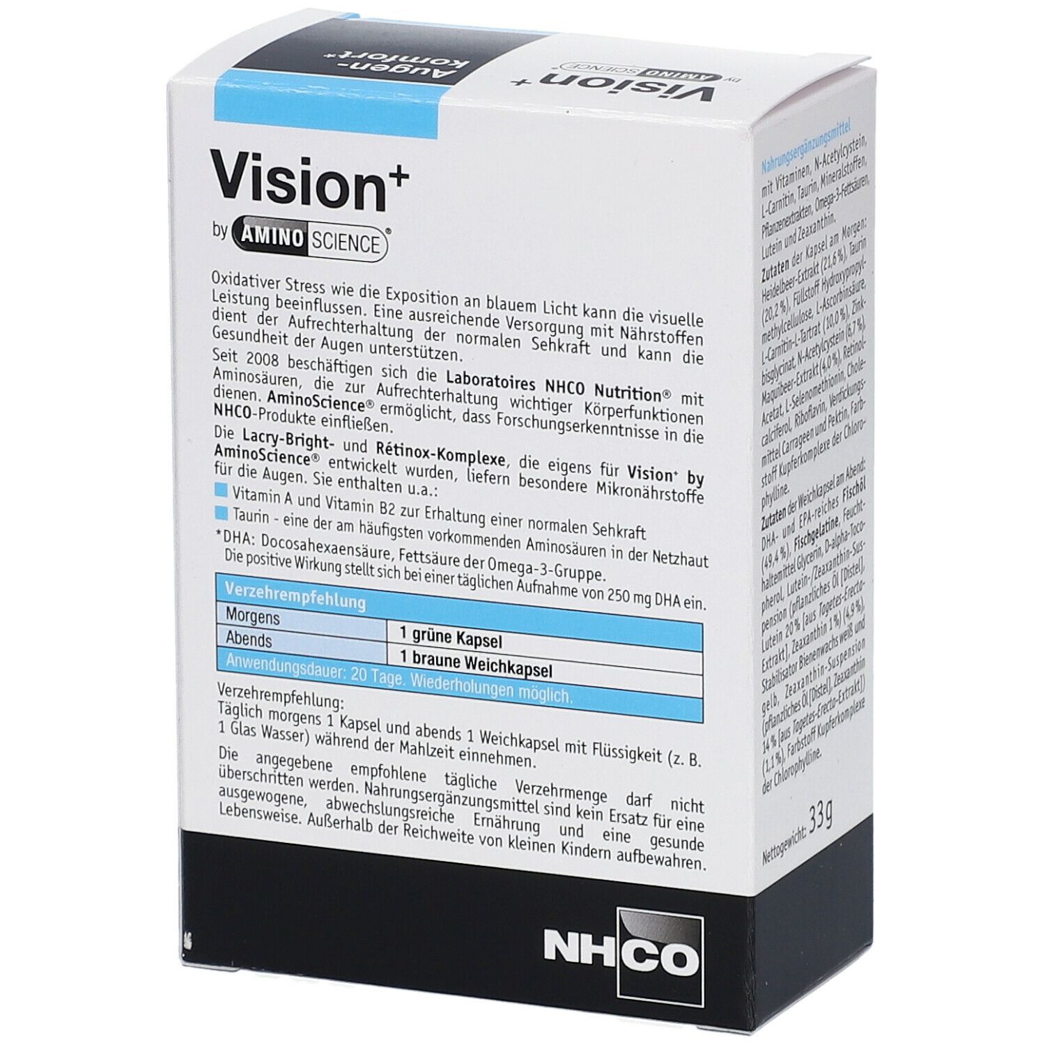 Vision+ by Aminoscience® NHCO