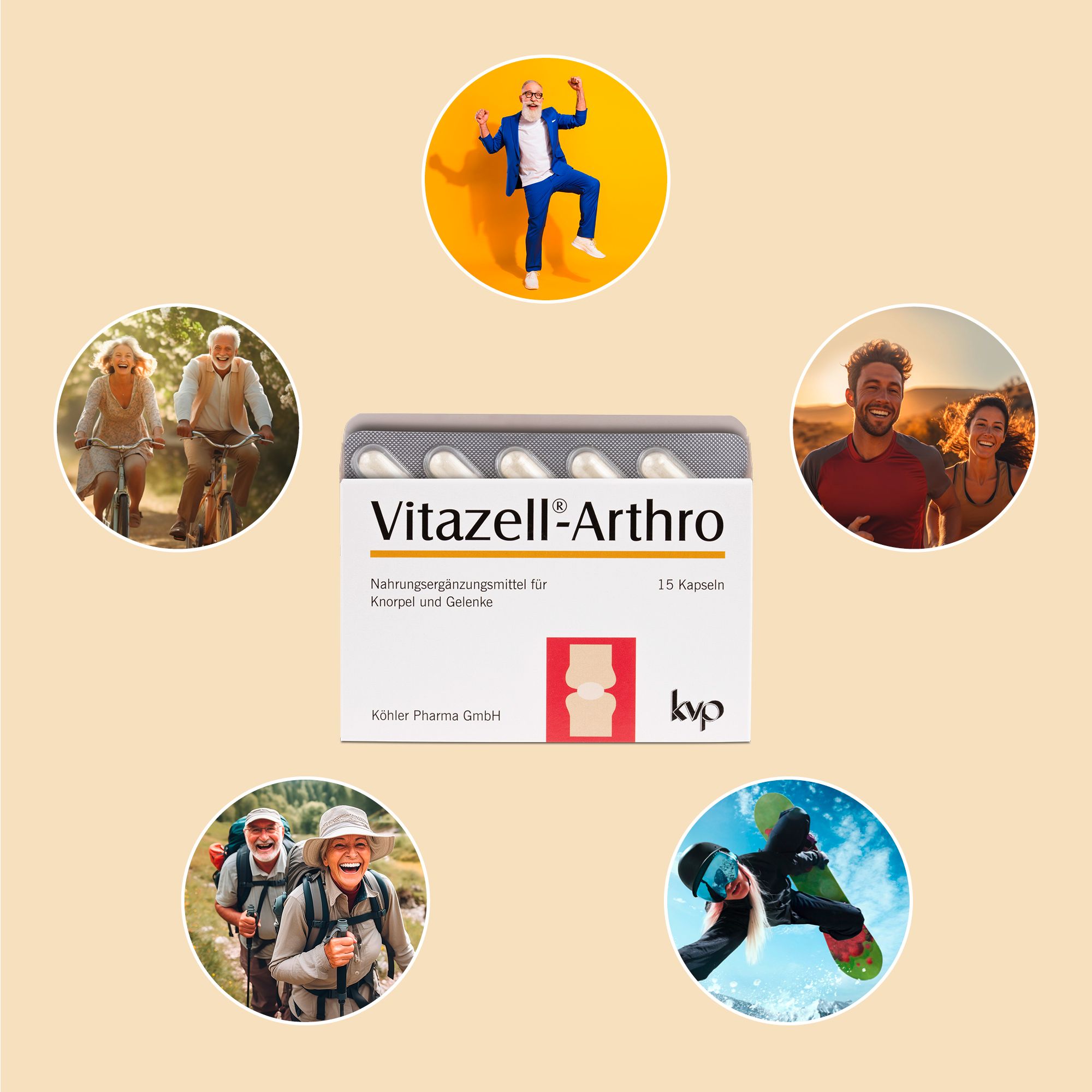 kvp Vitazell®-Arthro gélules