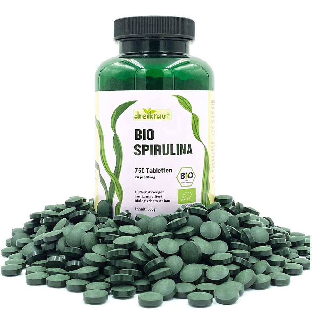 dreikraut Bio Spirulina Tabletten