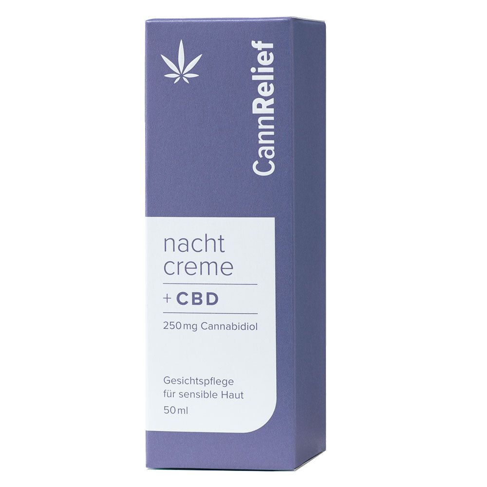 CannRelief Crème de nuit