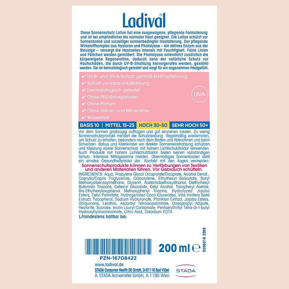 Ladival® PEAU SENSIBLE Plus SPF 30