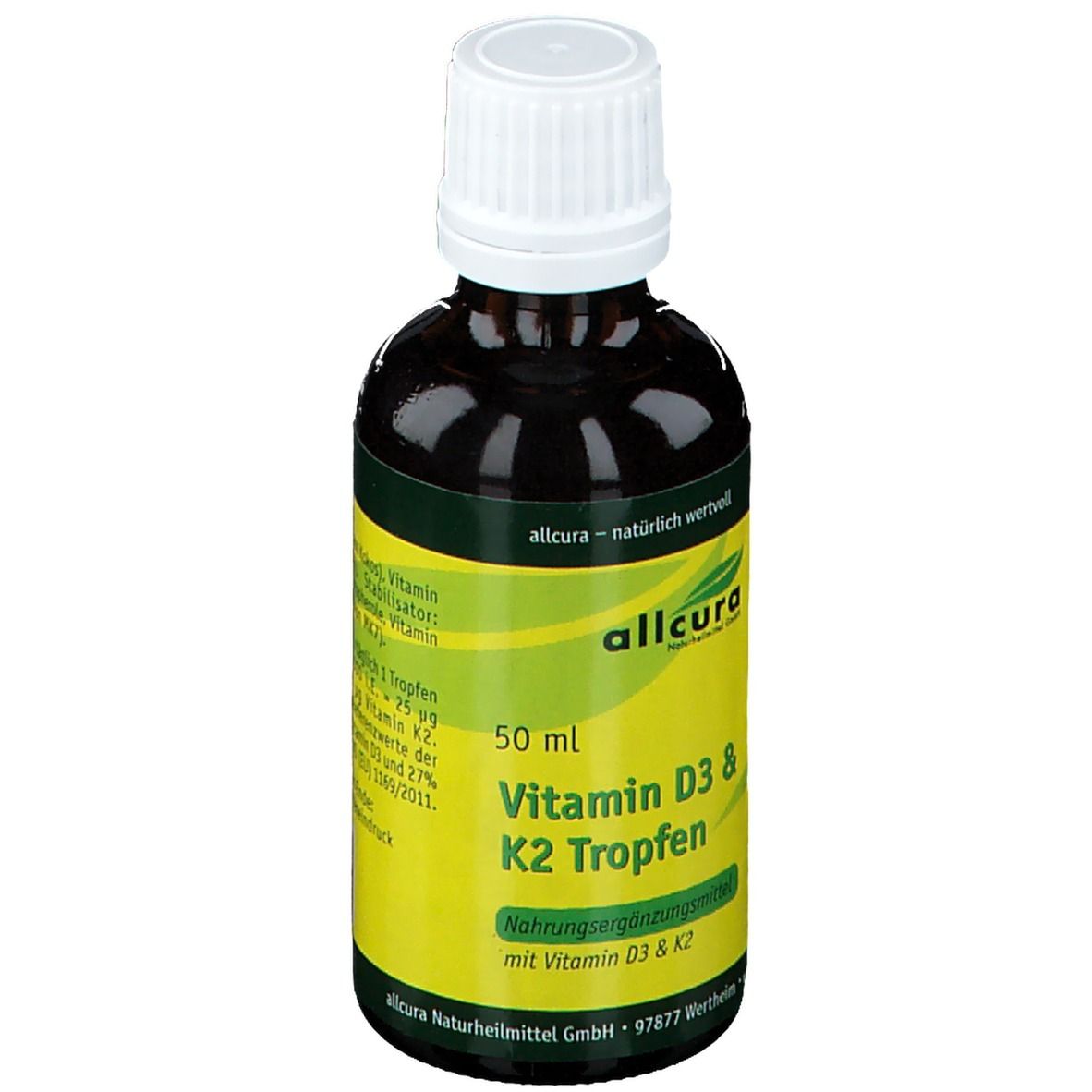 allcura Vitamin D3 + K2 Tropfen