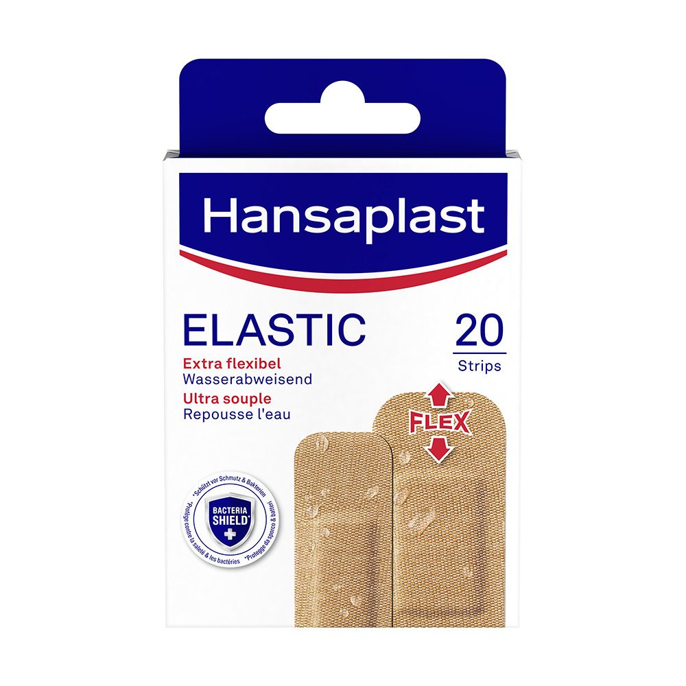 Hansaplast Elastic Strips Pansemsnts 72 mm x 22 mm